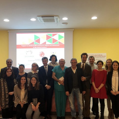 Apoyo a los servicios de salud mental para niños y adolescentes en la provincia de Duhok