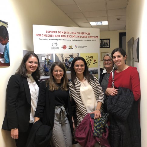 Apoyo a los servicios de salud mental para niños y adolescentes en la provincia de Duhok