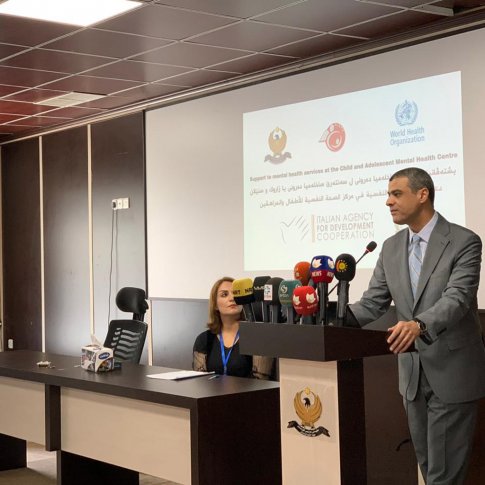 Apoyo a los servicios de salud mental para niños y adolescentes en la provincia de Duhok