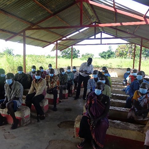 Respuesta de emergencia a COVID-19 en el oeste de Bahr el Ghazal mediante el refuerzo de 6 centros de salud periféricos